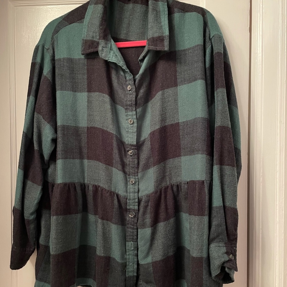 Babydoll oversized AE flannel